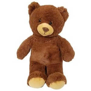Costruisci un orsacchiotto orsacchiotto 15" peluche peluche marrone marrone marrone naso sorridente BAB - Foto 1 di 10
