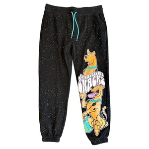 Scooby-Doo Damen Jogginghose Gr. XL Grafik Cartoon Retro schwarz - Bild 1 von 14