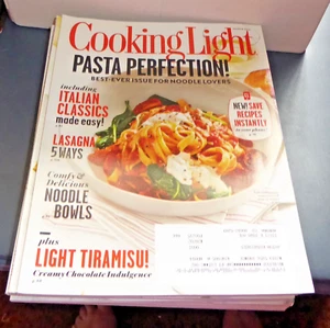 Lot of 8 Cooking Light Magazines March 2013-December 2013 - Picture 1 of 2
