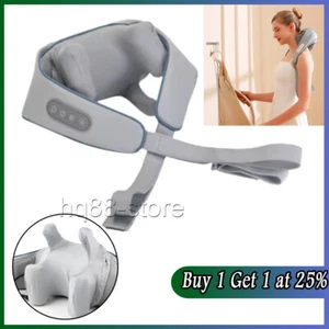 Neck And Shoulder Massager, Shiatsu, Kneading With Heat And 2 Modes - Picture 1 of 14