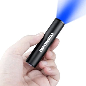 Mini Black Light Flashlight Cat moss 365nm violet light banknote detecting lamp - Picture 1 of 6