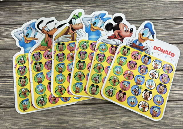 Mickey Mouse Clubhouse Bingo Card