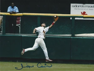 MIGUEL CAIRO ST. LOUIS CARDINALS ACTION SIGNED 8x10 - Picture 1 of 1