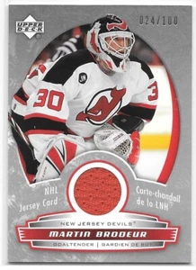 06/07 Upper Deck McDonalds: Martin Brodeur Jersey Card #'d 24/100 (J-MB) ! - Picture 1 of 1