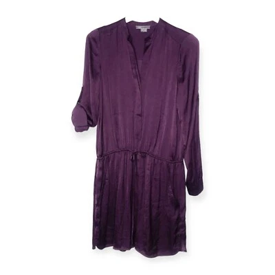 Vince Popover Casual/Work Dress, Grape, Size XS - Image 1 of 4