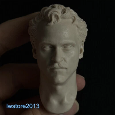 1:6 Joaquin Phoenix Beard Head Sculpt Carved For 12" Male Action Figure Body Toy - Image 1 of 3