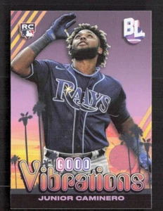 2024 Topps Big League Baseball GV-25 Junior Caminero Buenas Vibraciones RC - Imagen 1 de 2