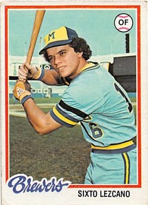  1978 Topps #595 Sixto Lezcano VG (Crease)	p2s-19293