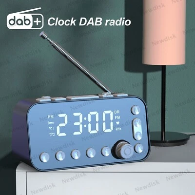 LED Digital DAB+FM Radiowecker Wecker Schlaf Großes Display Dual Timer - Bild 1 von 4