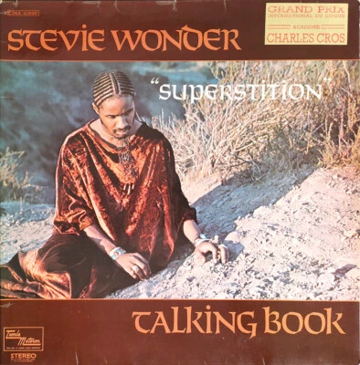 Vinyle LP: Stevie Wonder "Superstition - Talking Book" - France 1973 - Photo 1/4
