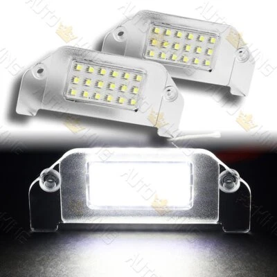 LUZ DE MATRÍCULA LED PARA CHRYSLER 300 SEBRING/DODGE AVENGER BLANCA 18-SMD Foto 1 de 4