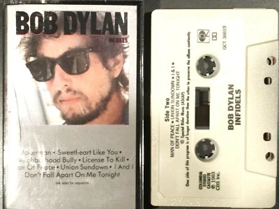 BOB DYLAN Infidels - Cassette US 1983 -  Tape Play Tested - Image 1 of 4