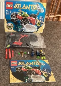 LEGO SEA BED SCAVENGER 8059 ATLANTIS SET WITH BOX & INSTRUCTIONS - Picture 1 of 7
