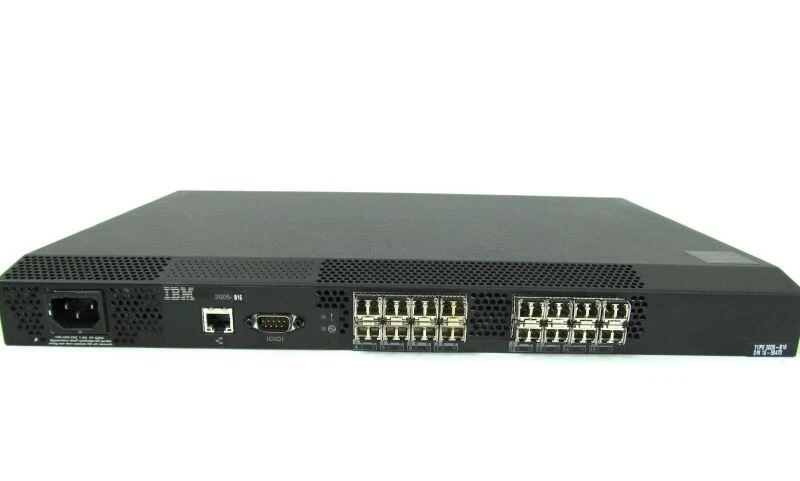 IBM 2005-B16 TotalStorage - 4Gbps Fibre Channel Switch 16-port- 8x 4Gbps SFP's - Image 1 of 4