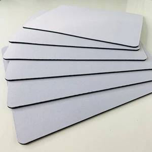 10 tapis de souris vierges pour presse à chaud - toile pour votre design 9,5" x 8" - Photo 1/10