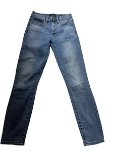 Lucky Brand Bridgette High Rise Skinny Straight Size 4/27 Blue Jeans - Picture 1 of 16