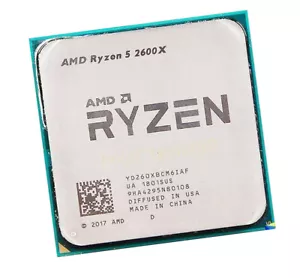 AMD Ryzen 5 2600X R5-2600X CPU 3.6GHz 12Thr 95W 6Core Socket AM4 Processors - Picture 1 of 4