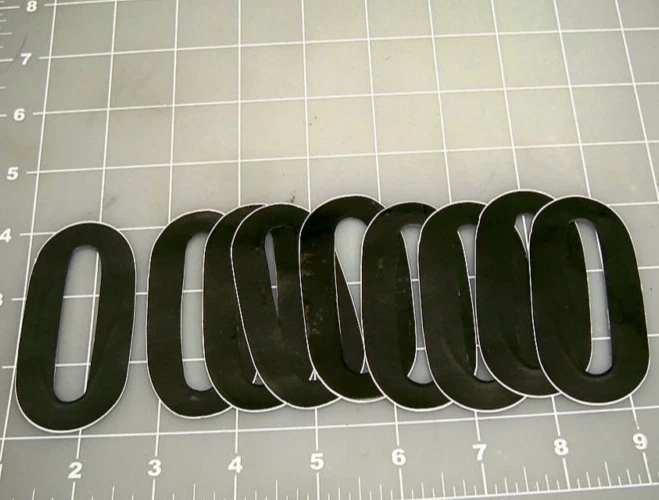 NUMBER 0 贴纸 3 英寸黑色乙烯基 14 数量赛车评分免运费 — 第 1/1 张图片