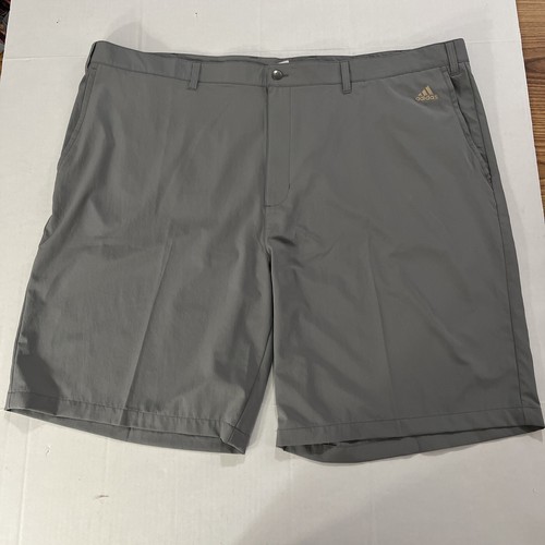 ADIDAS Climalite Performance Golf Shorts Moisture Wicking Big and Tall Gray 52