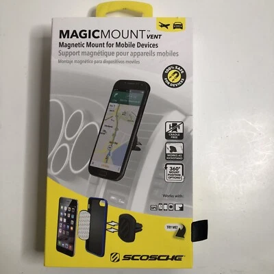 Scosch MagicMount Magnetic Dash Mount For Mobile Devices Brand New Oem - Image 1 of 4