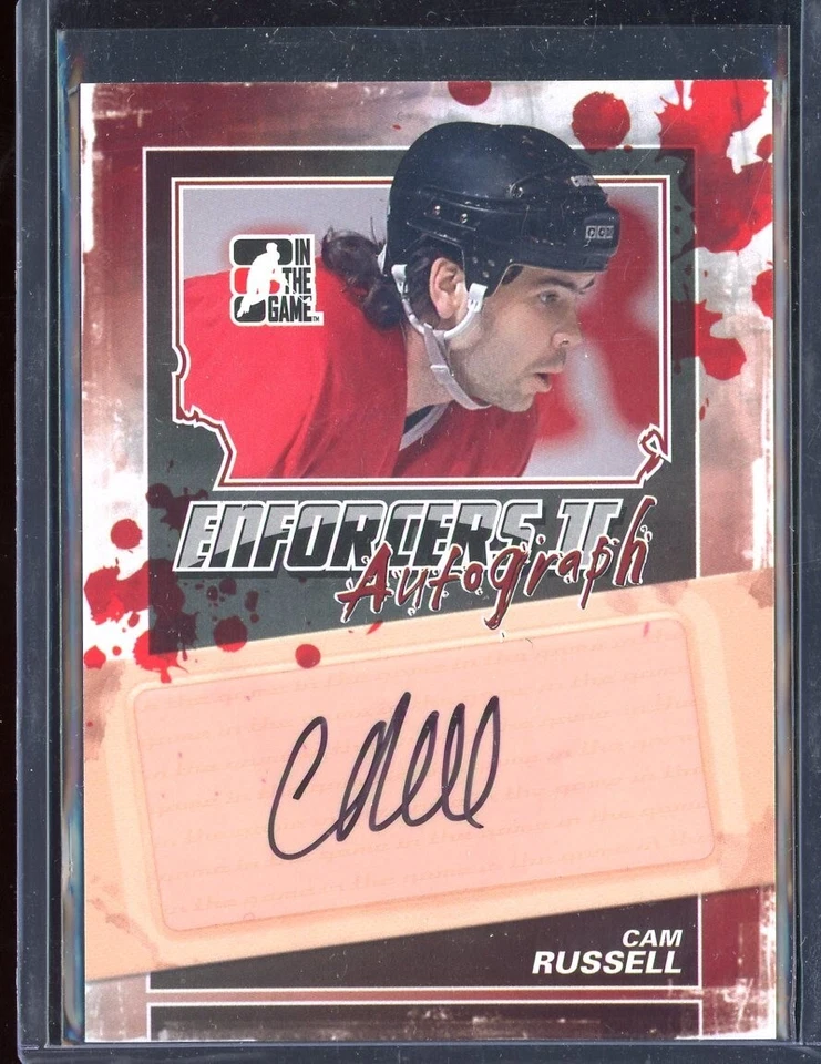2013-14 ITG Enforcers Autographs #ACR Cam Russell - Image 1 of 1