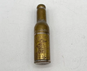 Vintage Anheuser Busch Mini Beer Bottle Folding Pocket Corkscrew - Pat. 1897 - Picture 1 of 11