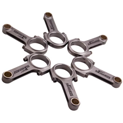 H-beam Conrod Connecting Rods for 996 997 Non-Turbo 3.6L 3.8L ARP2000 142mm - Image 1 of 4