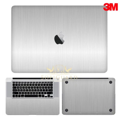 SopiGuard 3M Carbon Brushed Matte Sticker Skin for Apple Macbook Air 13 (A1466) - Image 1 of 4