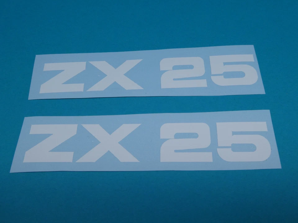 Zündapp ZX 25 Aufkleber Verkleidung Schriftzug Dekor weiß 460-10.102 Typ 460 NEU - Bild 1 von 1