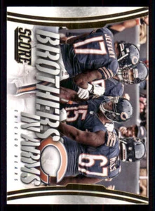 2014 Score Brothers Arms Gold #BA6 Brandon Marshall/Alshon Jeffery/Jordan Mills - Picture 1 of 2