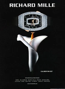 "Anuncio promocional de la revista Richard Mille 2020 #12 "NO ES UN RELOJ" - Imagen 1 de 2