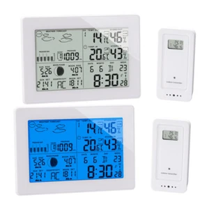 Funkwetterstation-Temperaturalarm-Mondphasen Funktion-Wohlfühlindikator**NEU&OVP - Bild 1 von 2