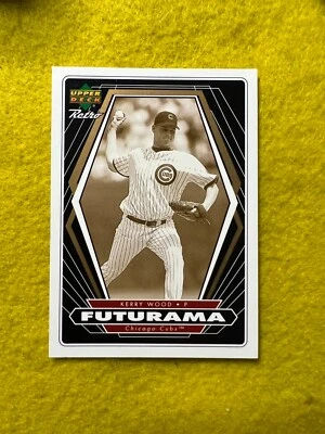 KERRY WOOD CUBS, 1998 UD RETRO MLB BASEBALL, FUTURAMA TARJETA DE NOVATO 106 ¡MINT! Foto 1 de 2