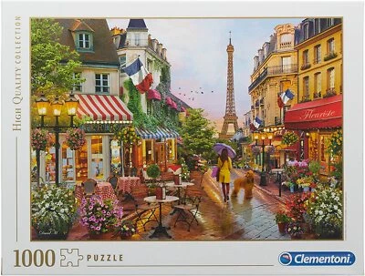Clementoni - Puzzle Flowers in Parigi - 1000 Pezzi - Immagine 1 di 2
