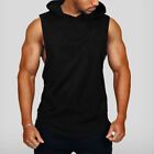 Male Crop Tops Breathable Comfortable Hoodie Vest Mens Muscle Tank Tops