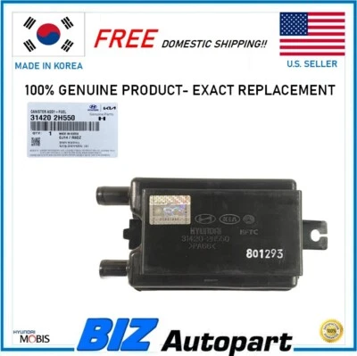 Genuine Vapor Canister Fuel Assembly for 2007-2012 Hyundai Elantra # 31420-2H550 - Image 1 of 4