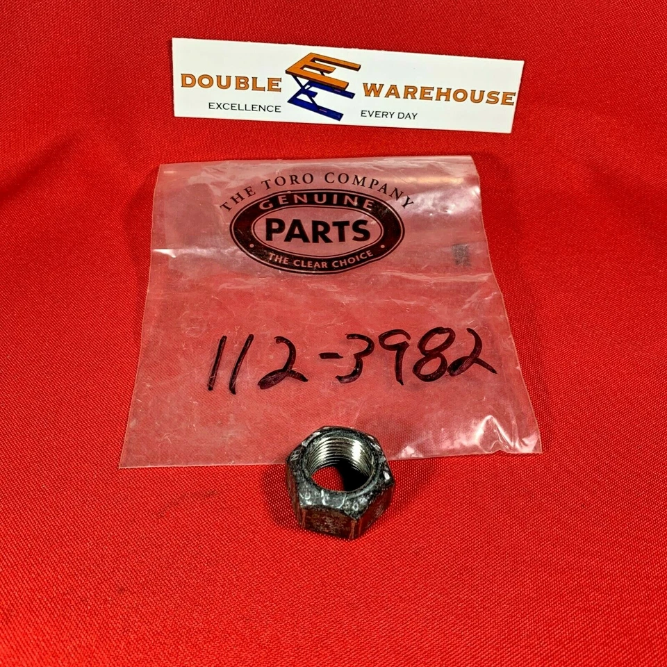 Tuerca de bloqueo Toro Lawn-Boy 112-3982 OEM nuevo de lote original Foto 1 de 1