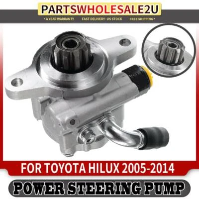 Bomba de dirección asistida para Toyota Hilux 2006 2007-2017 2,7 L 44310-45690 sin polea Foto 1 de 4