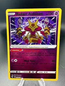 Pokemon TCG - Radiant Alakazam 59/195 - Silver Tempest 2022 - Picture 1 of 1