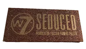 NEW W7 SEDUCED 14 Shades Eyeshadow Palette Double End Brush .. from England - Picture 1 of 4