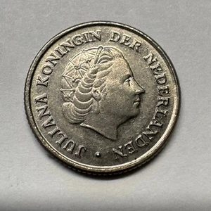1976 Netherlands 10 Cents - Beautiful Coin - #A-094 - Picture 1 of 2