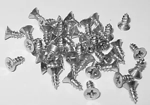 10 x 3/8 TORNILLOS DE CHAPA PLANA PHILLIPS CAD 1700 ENVÍO GRATUITO (E97) - Imagen 1 de 1