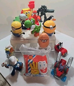 McDonalds Happy Meal Toys 1990’s-2000's Lot Of 15 Mario Minion Transformer +More - Picture 1 of 12