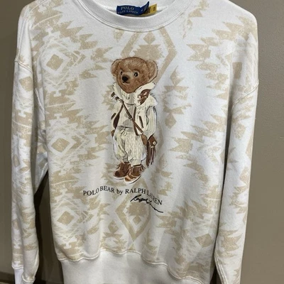 Sudadera Polo Oso Ralph Lauren Nórdica Rara De Colección Para Mujer Mediana. Foto 1 de 4
