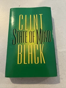 Clint Black – State Of Mind CASSETTE Single Original Owner Smoke Free Storage - Picture 1 of 4