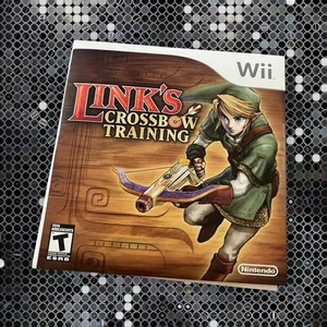 Link's Crossbow Training Nintendo Wii Zelda completo di manuale - Foto 1 di 2