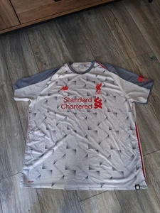 LIVERPOOL 2018/2019 THIRD FOOTBALL SHIRT NEW BALANCE JERSEY SIZE 2xl vgc - Picture 1 of 6