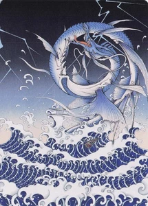 Summon: Leviathan Art Card, #38, ASFIN, Reg, Art Series - Bild 1 von 2