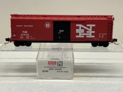 N Scale Micro Trains MTL 32190 New Haven NH 40602 Box Car - Image 1 of 4