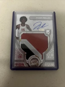 2023-24 Topps Royalty Collection Julian Phillips RC Chicago Bulls RPA /99🔥🏀 - Picture 1 of 3
